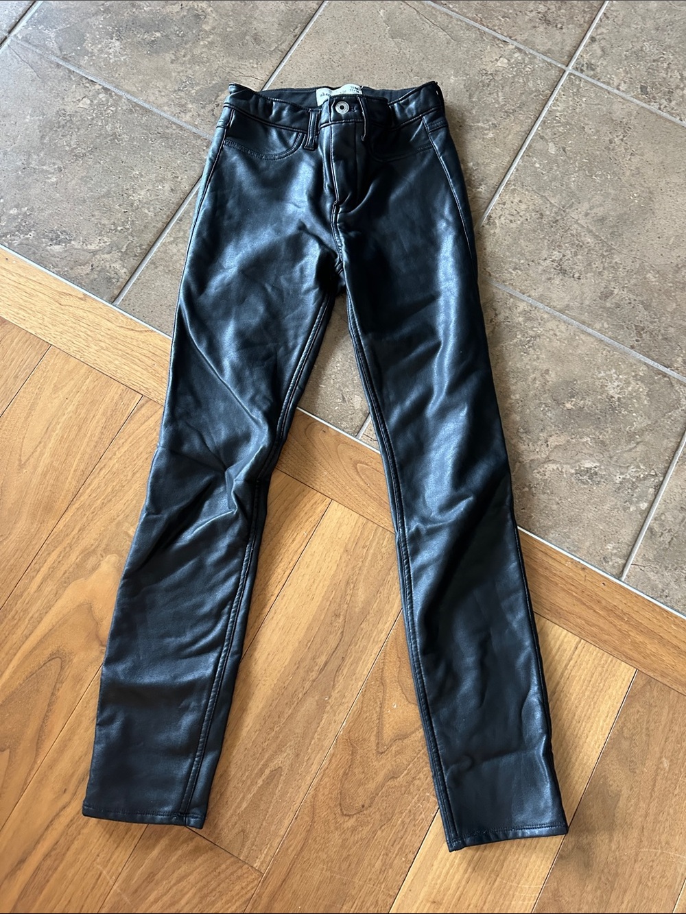 Gorls Leather Pants